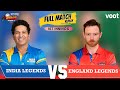 India vs england  full match replay  1st innings  skyexchnet road safety world series match 14