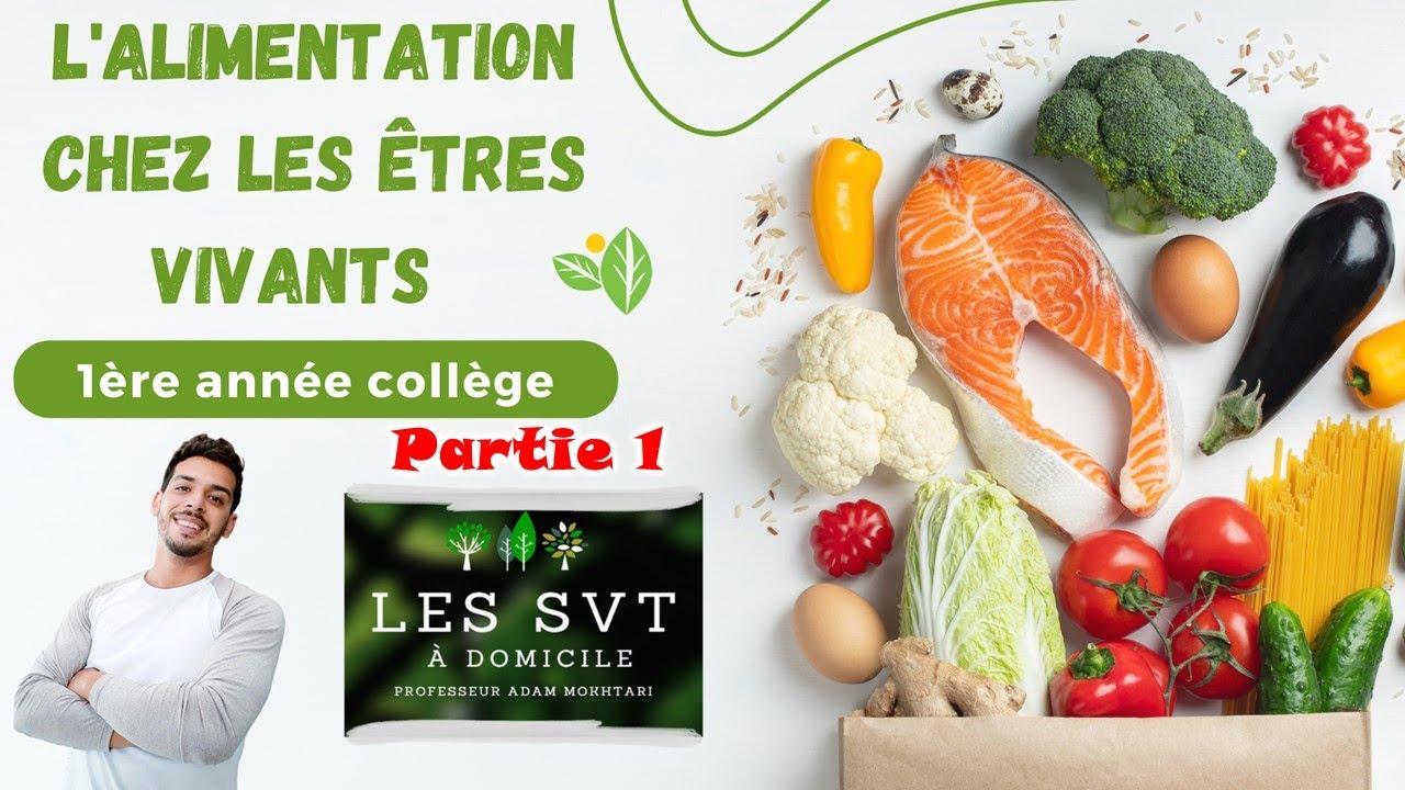 L'alimentation chez les êtres vivants 1AC - (partie 1)