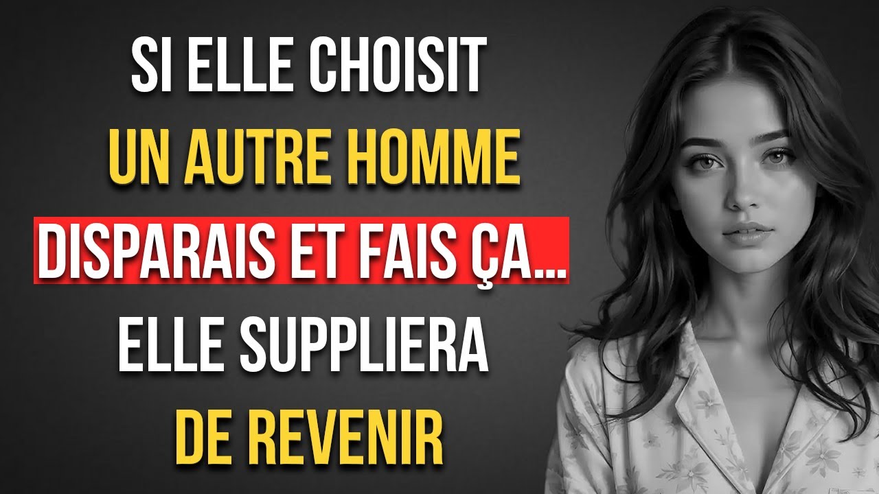 Quand elle choisit un autre homme… fais juste ÇA et regarde-la revenir en larmes | Stoïcisme