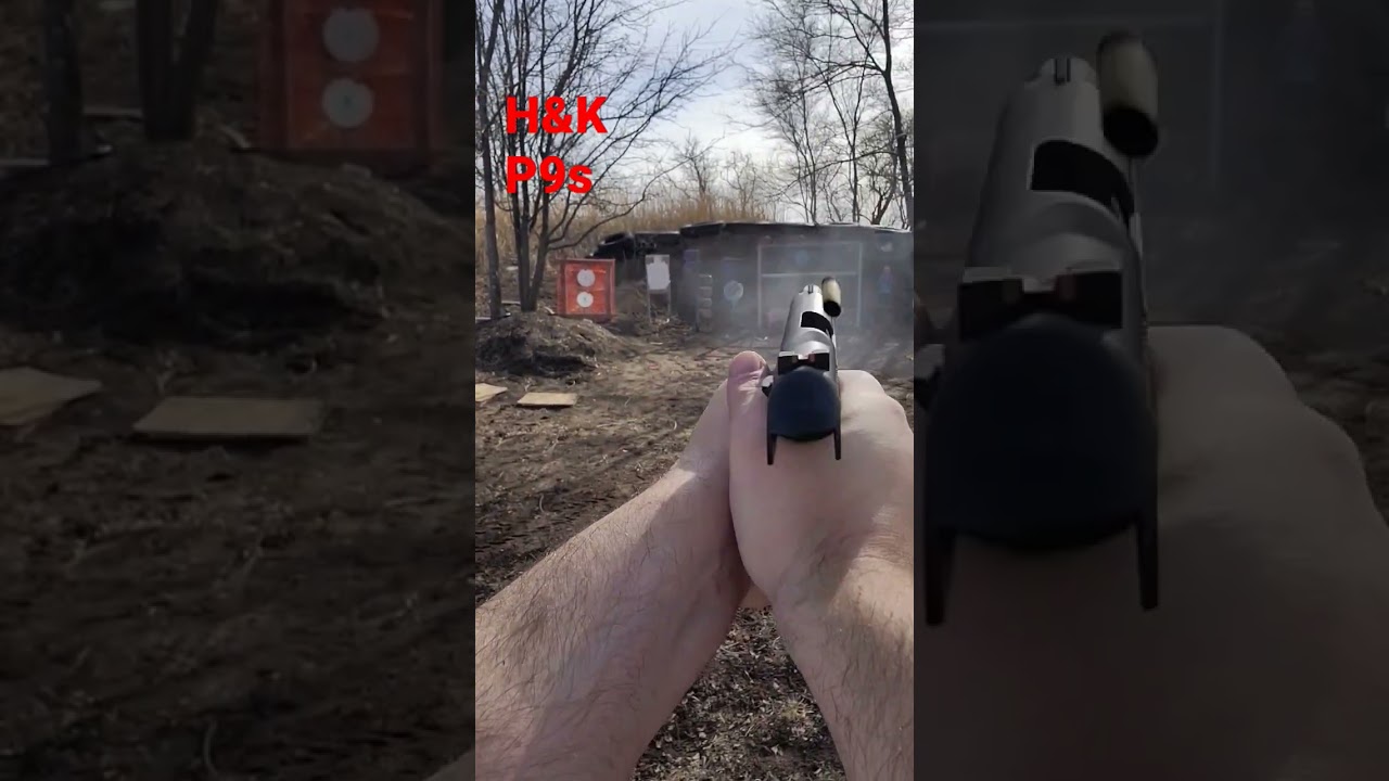 H&K P9s at the range