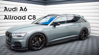 Audi A6 Allroad C8 | Maxton Design Splitter Set | Presentation #330