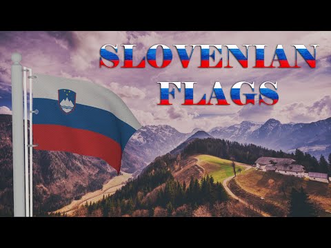 SLOVENIAN Flags Through History | Slovenske Zastave Skozi Zgodovino | 2019 [4K]