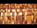 樹皮を編んで芸術的な座布団を作る #24 Primitive Japan: Making a Zabuton Cushion by Weaving Bark