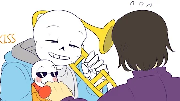 Sans Is Very Surprised Baby Papyrus【 Undertale Comic Dub 】