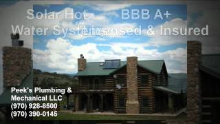 Peek's Plumbing Mechanical LLC  (970) 928-8500  970-390-0145