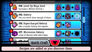 Here is a list of all pocket mortys crafting recipes including the
ones added in may 2016 update. they are still same for 2017 wondering
how use thes...