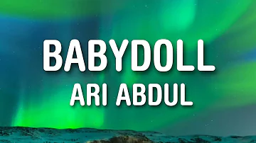 Ari Abdul - Babydoll (Sped) Lyrics