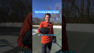 Nasher Teaches Roller Hockey Stopping