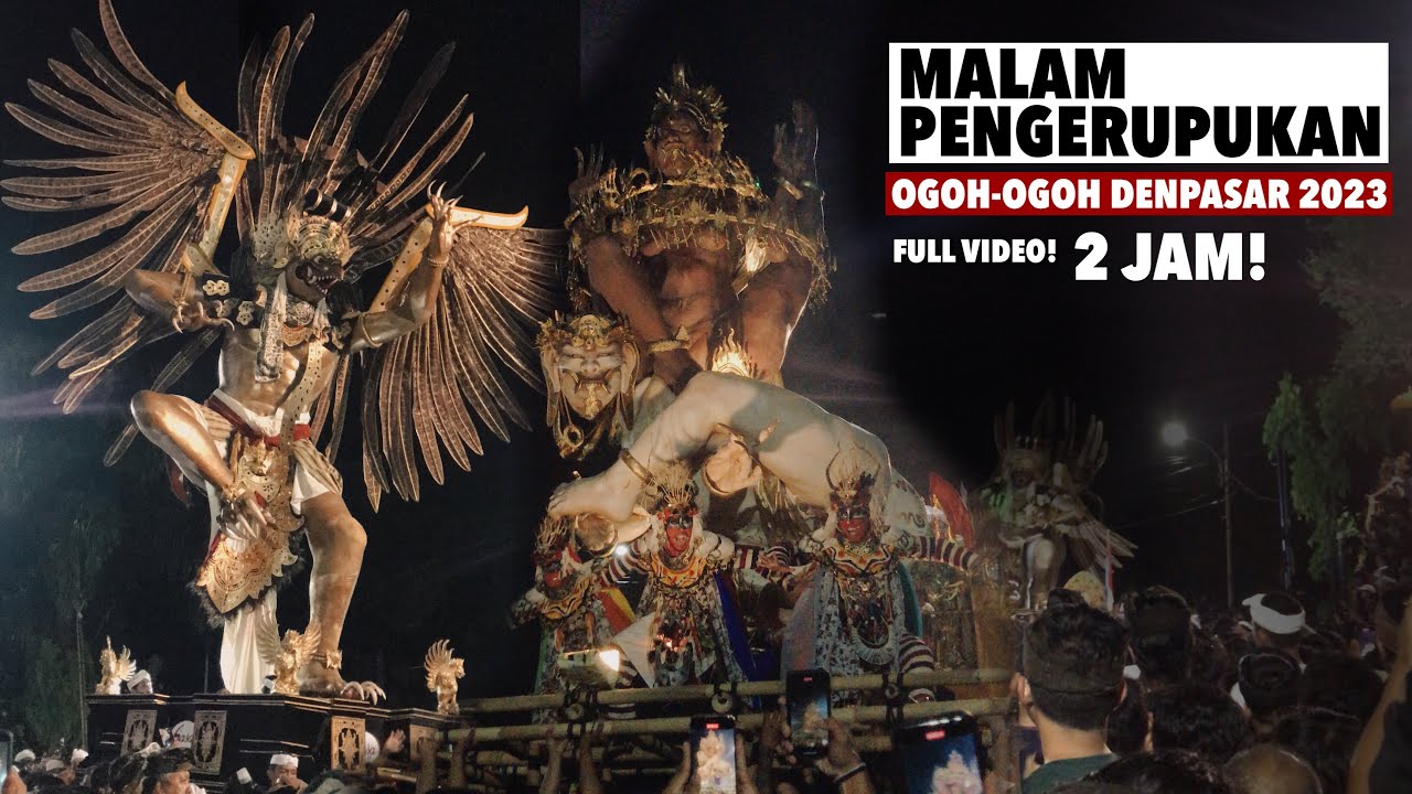 FULL VIDEO OGOH OGOH DENPASAR 2023! CATUR MUKA DENPASAR BERGETAR!
