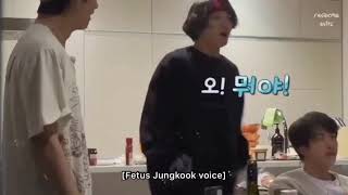BTS jamming to the old song 😂