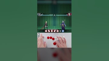 Sliding Half-Circle (P1 & P2) on Hit Box #HitBox #HowToHitBox #UNI2 #inbirth #Leverless