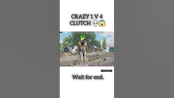 CRAZY 1V4 CLUTCH 💀😱 BGMI || @kartikgamingyt.100  #bgmi #pubg #shorts