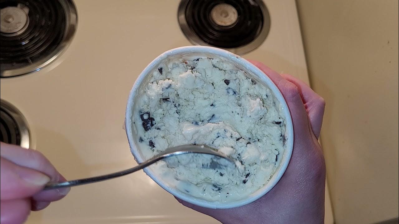 Rebel Cookie dough Ice Cream Review YouTube