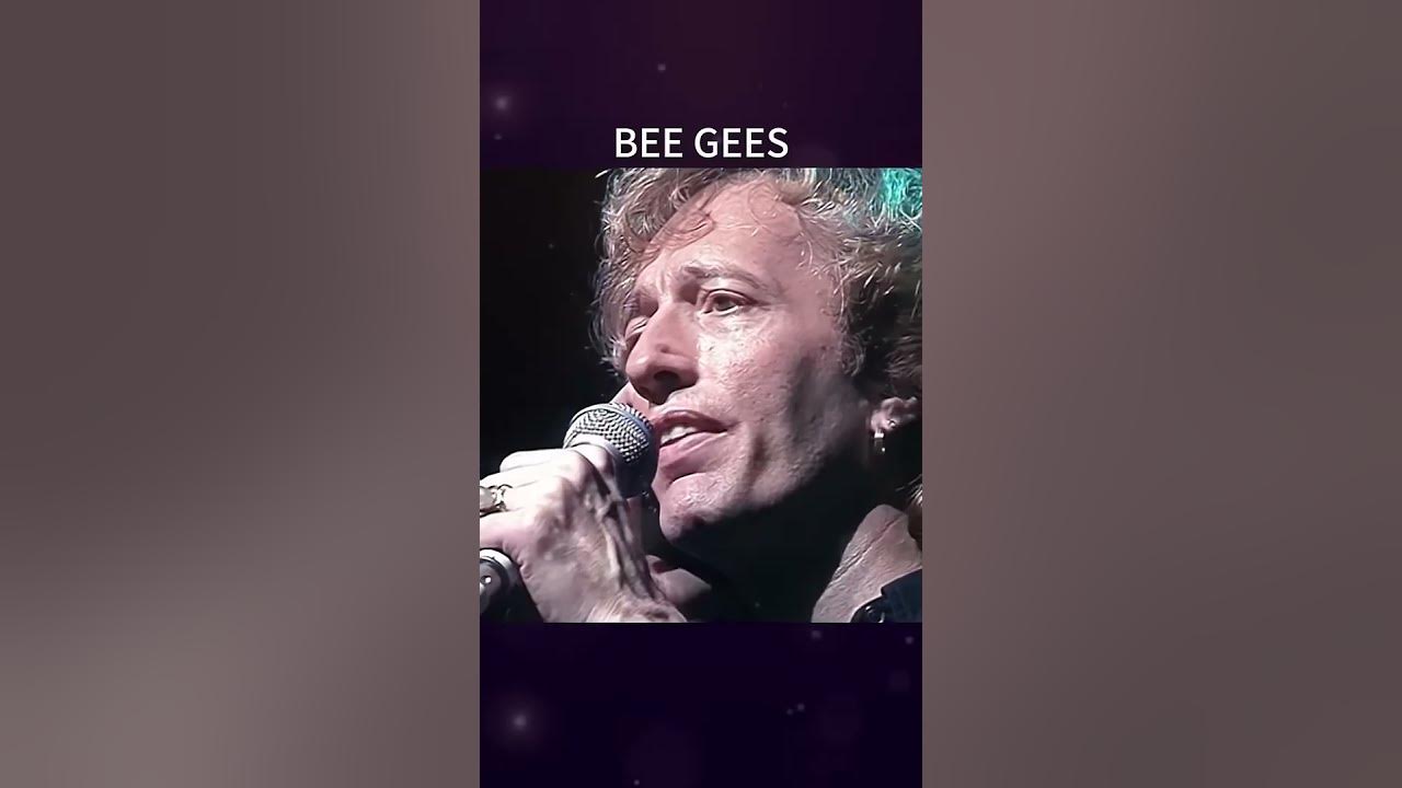 BEE GEES - Massachusetts - LIVE "They brought me back to see my way with you"  #shorts #beegees