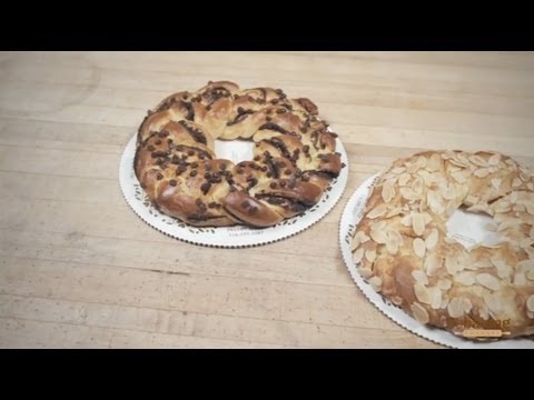 Almond Filled Danish Rings Recipe from American Almond