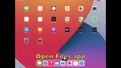 Convert photos to PDF on iPad