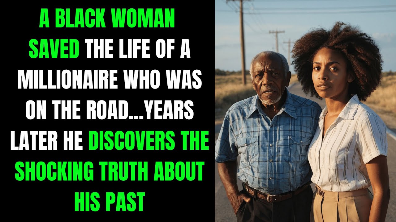 A BLACK WOMAN SAVED THE LIFE OF A MILLIONAIRE WHO WAS ON THE ROAD ...