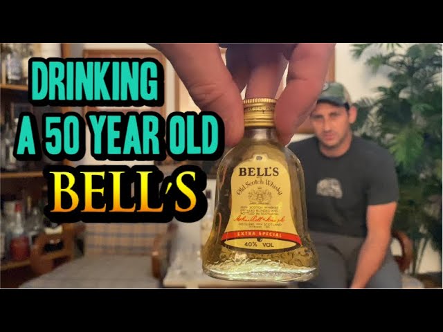 Drinking 50 Year Old Bell's Blended Scotch - YouTube