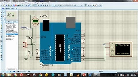 Reading Analog Voltage in Serial Monitor - Arduino Proteus Simulation tutorial # 21