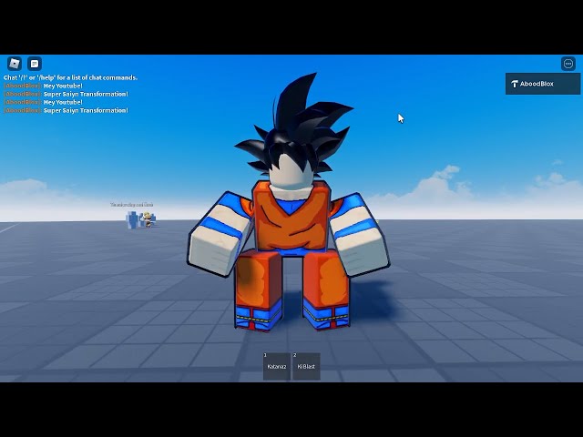 TransformersVoices how to make goku in Roblox #Roblox #fyp #fypシ