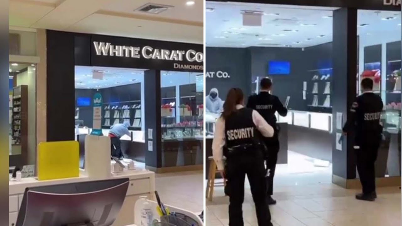 Brazen smash-and-grab caught on camera at jewelry story in Ontario ...