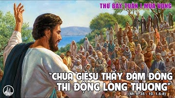 LỜI CHÚA NGÀY 3 -12 THỨ 7 TUẦN 1 MÙA VỌNG - PM.CAO HUY HOÀNG, ĐỨC TRỌNG