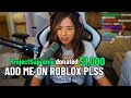 DONATING $1000 TO STREAMERS PLAYING ROBLOX