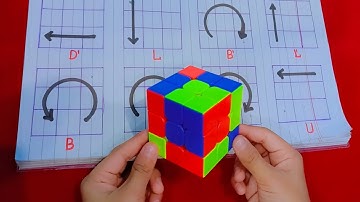Learn How To Make "Wrapped 2x2" Pattern in Rubik