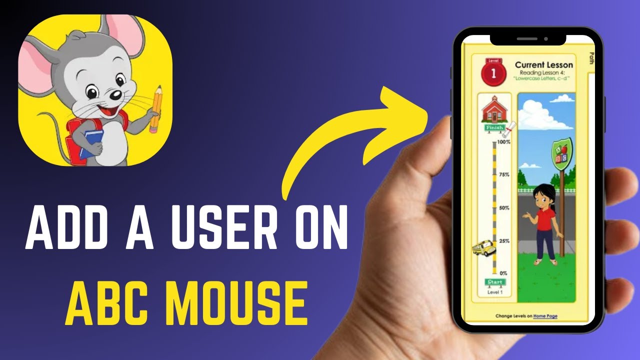 ABC mouse How to Add Another User to Your Account