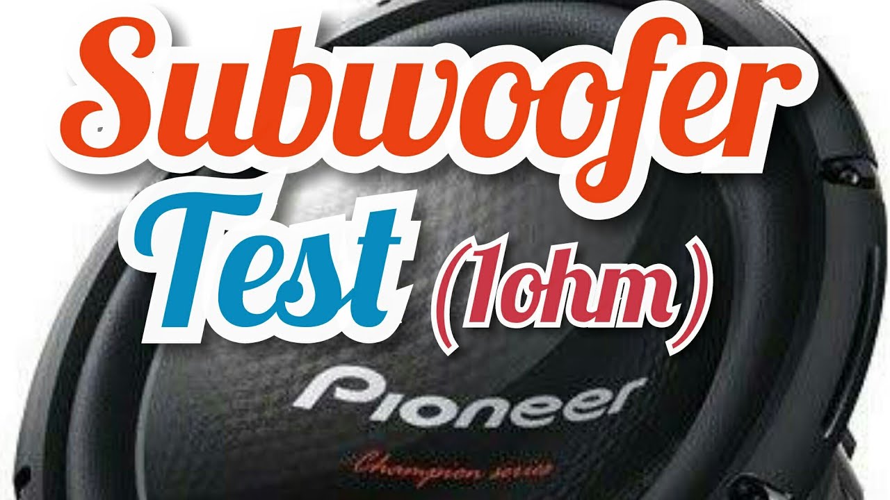 pioneer hideaway subwoofer