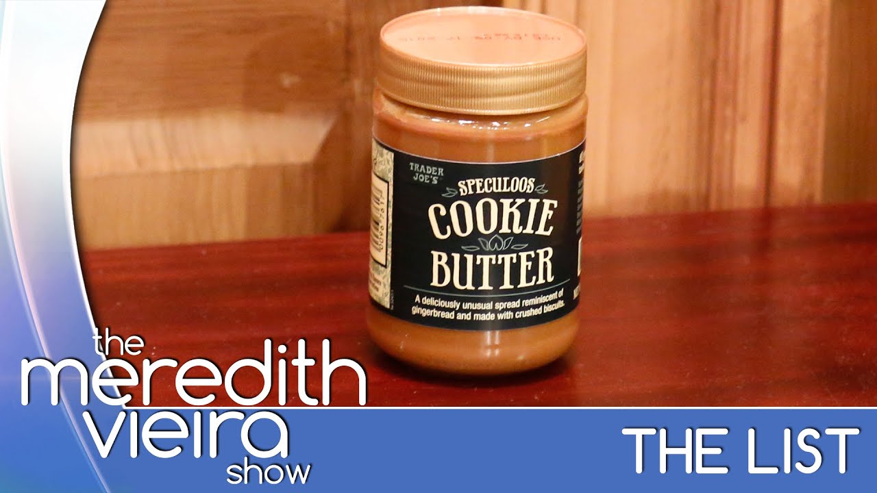 Meredith Cookies Meredith Loves Cookie Butter! - #TheList | The Meredith Vieira Show ...