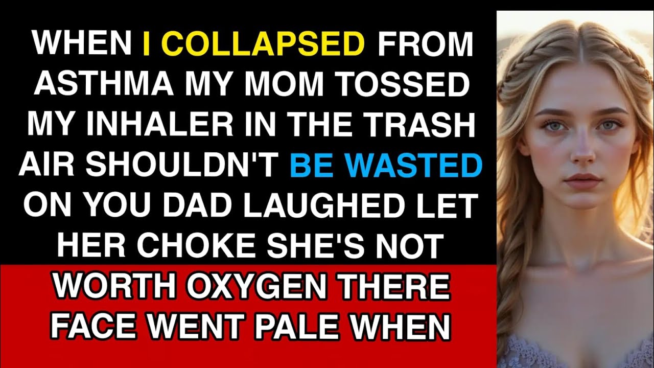 Klekala jsem na kuchyňské podlaze, hrudník se mi svíral a plíce hořely, když jsem se snažila najít inhalátor. Máma stála přímo přede mnou. Místo aby mi pomohla, zvedla ho dvěma prsty, jako by to...