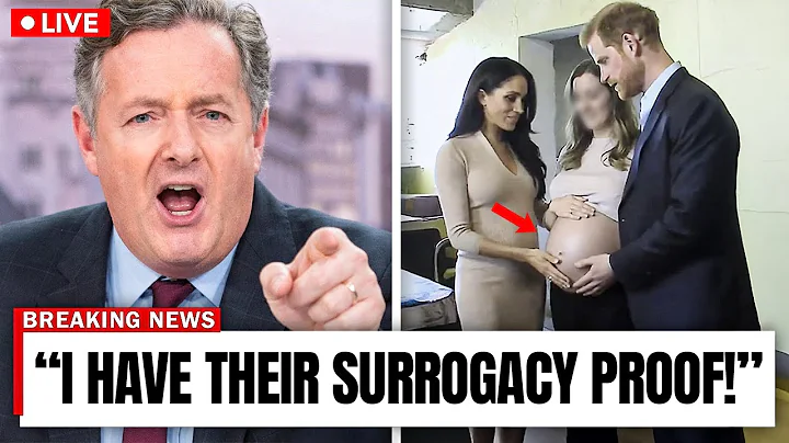 3 MINUTES AGO: Piers Morgan DROPS Surrogacy BOMBSHELL on Meghan Markle — Harry LOSES IT