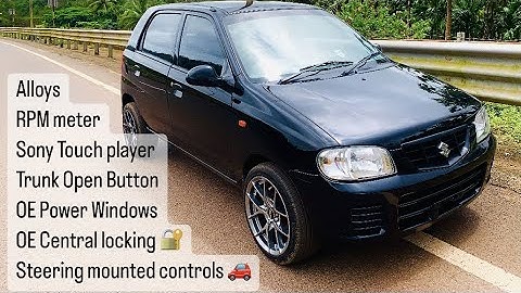 Steering mounted controls in Alto