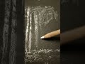 I didn't really expect this. #calming #art #drawing #relaxing #trees #forest