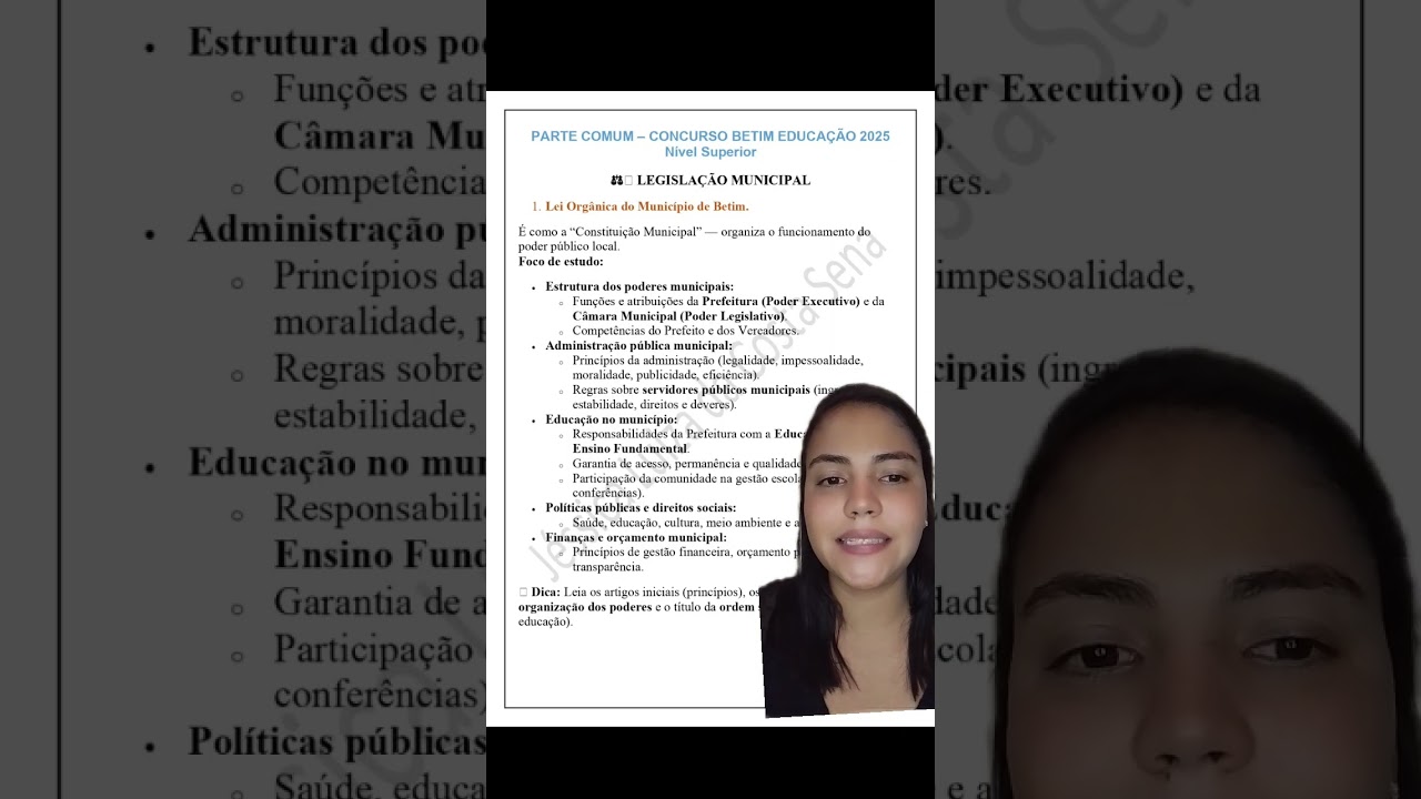 📝 Tudo o que cai no Concurso Betim Educação 2025 (IBGP) | Estude com @Prof.JéssicaEducaçãoeConcursos