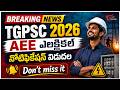 TGPSC AEE Electrical Recruitment 2026 | Latest Telangana govt Jobs in Telugu | Tone Academy #tspsc
