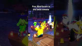 Bird Brain Is The Best Fisch Emote roblox robloxfisch fisch