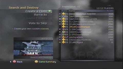 Call of Duty 4 Nerds Trash Talking