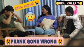 Prank On Cousin Sister Gone Wrong 😭 | She Cried 😭| Talkative Girl Vlogs