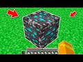 NON ROMPERE QUESTO BLOCCO di DIAMANTE NERO di BEDROCK!! - Minecraft