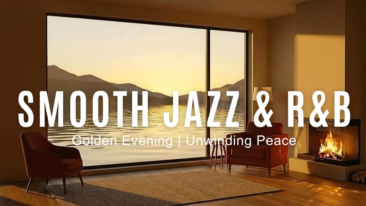 Smooth Jazz, R&B & Soul — Golden Evening Lounge for Unwinding & Peace