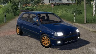 Renault Clio I Williams 1993 - Farming Simulator 2019 [FS 19 LS 19 Hothatch Car Mod] screenshot 4