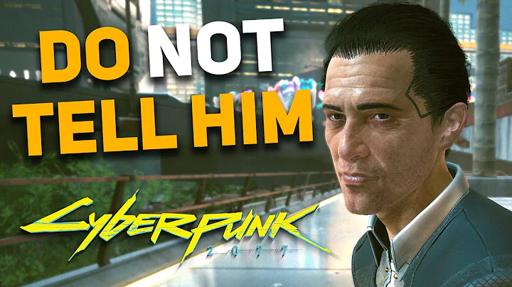 Cyberpunk 2077 - Why You SHOULD NOT Tell Jefferson...