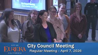 Eureka City Council Meeting of 2026-04-07