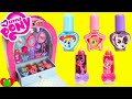 My Little Pony Makeup Case Nail Polish Lip Gloss Surprises