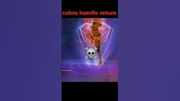 cobra bundle return #freefieenewevent #shorts #@isaeelgaming