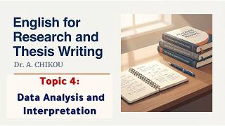 Topic 4: Data Analysis and Interpretation