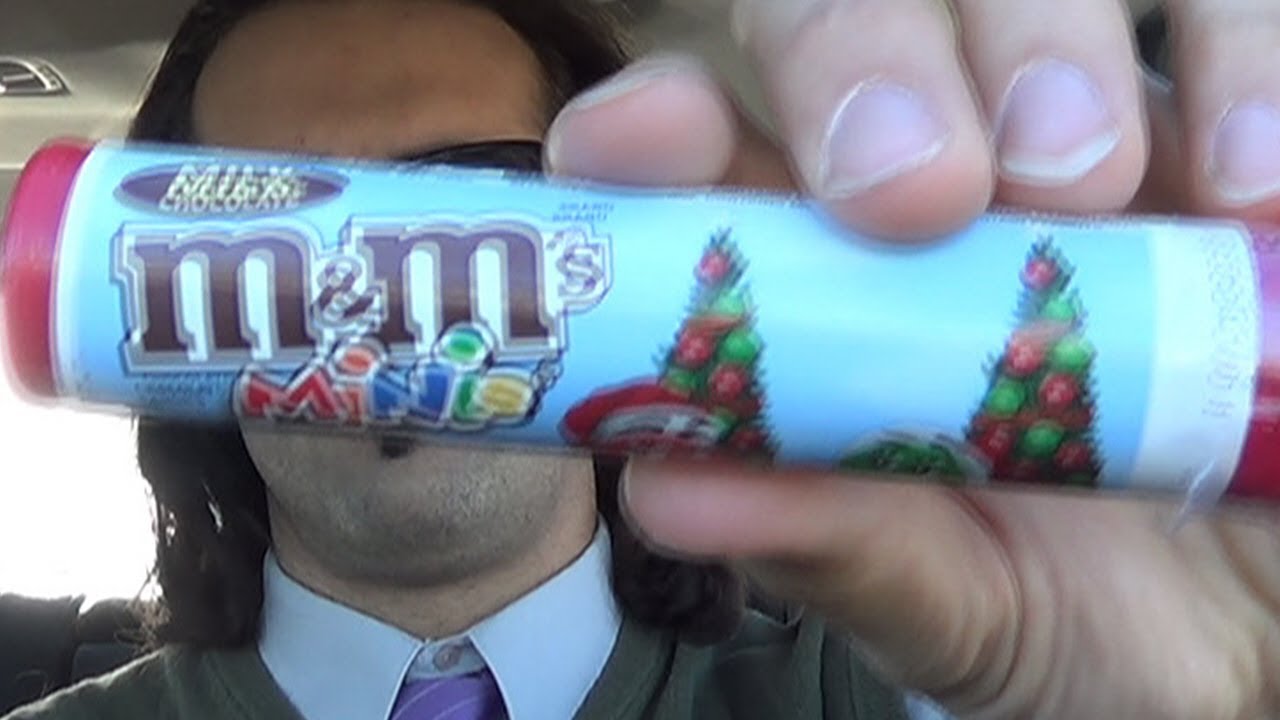 M&Ms Minis In a Mega Tube - Does That Make Any Sense? (Snacking On