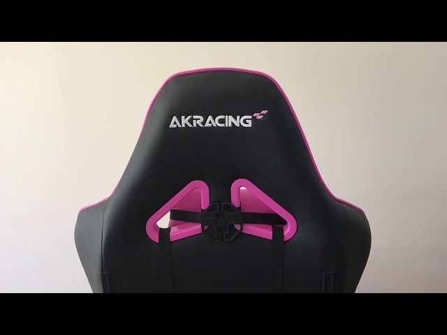 PINK AK RACING OVERTURE GAMING CHAIR REVIEW - YouTube